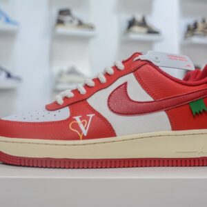 Creative Collaboration: LV x Nike Air Force 1 Low. Louis Vuitton x Air Force 1 Low sporty-casual sneakers