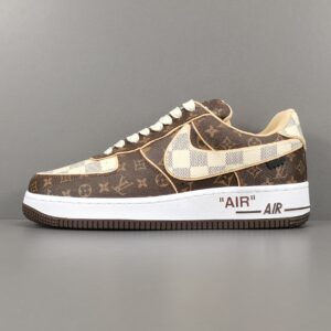 [GOD Version: Air Force Collaboration] Collaboration: LV Collaboration LOUlS VUlTTON X NiKe Air Force 1 LOw Low-top casual shoes, available in both men’s and women’s styles