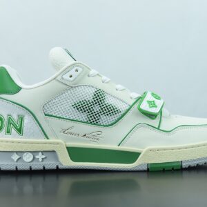 Designed by Virgil Abloh himself, the new LV Louis Vuitton Trainer Sneaker Low is a versatile casual/sports shoe perfect for various cultural styles and basketball gameplay