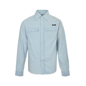 Miu Miu/Miu Miu Chambray double pocket long sleeve shirt