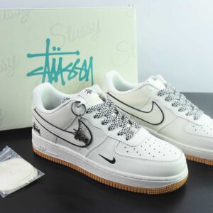 Nike Air Force 1 '07 Low "Stussy Collaboration" Air Force One Low-Top Sneakers