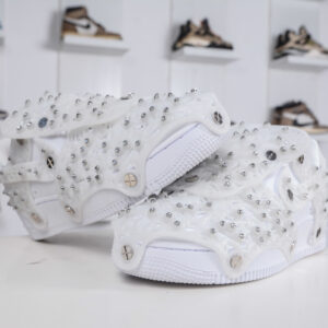 Swarovski x Nike Air Force 1 LXX Pure Original Version Diamond Full Star Skateboard Shoes