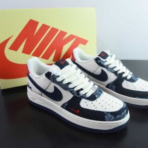 Nike Air Force 1 '07 Low "Stussy Collaborative - Vintage Denim" Low-Top Sneakers Casual