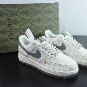 NK Air Force 1´07 Low Gucci joint pattern grey hook Air Force One low-top leisure plank shoes