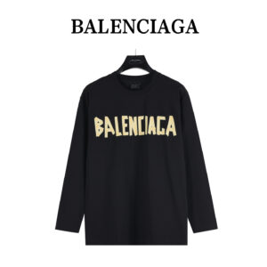 Balenciaga Paris long-sleeved duct tape dress