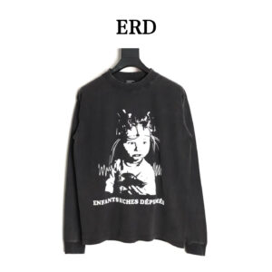Enfants Riches Déprimés ERD Children's King Print Long Sleeve T-shirt