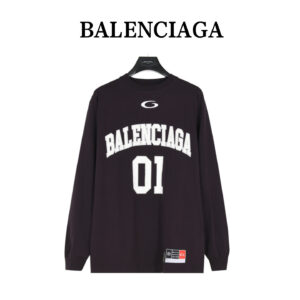 Balenciaga Paris 01 Long Sleeve T-shirt