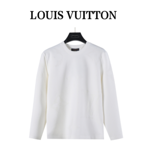 LouisVuitton Louis Vuitton 25ss LV big LOGO velvet full-print long sleeves