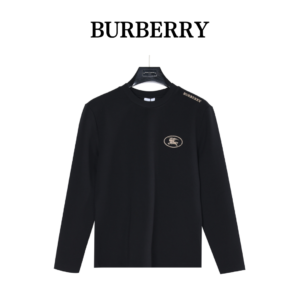 Burberry circle knight embroidery long sleeve with letter embroidery on the shoulder 25ss