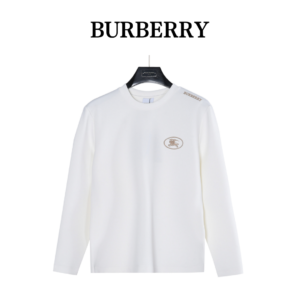 Burberry circle knight embroidery long sleeve with letter embroidery on the shoulder 25ss