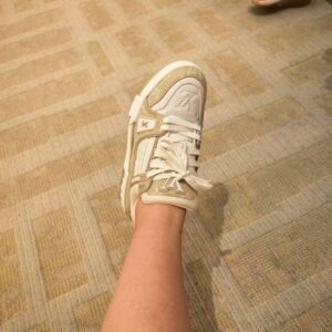 New arrivals.🚀 #Genuine Grade Louis Vuitton LV Trainer Fashion Show Sneakers