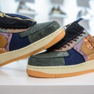 Travis Scott x NK Air Force 1 TS collab cut-and-sew AF1