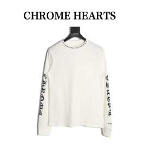 Chrome Hearts 25FW long-sleeved T-shirt with Sanskrit neckline