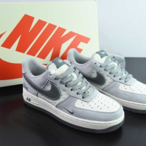 Nk Air Force 1'07 Low Stussy x Peanuts - Piggy Grey Swoosh Air Force One Low Top Casual Sne