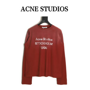 Acne Studios 1996 sandblasted vintage wash long sleeve T-shirt