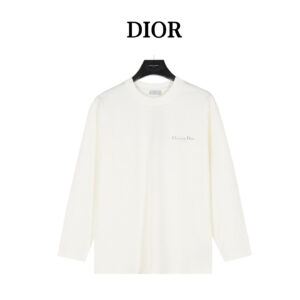 Dior classic front and back printed letter long sleeves