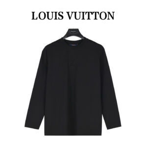 LouisVuitton Louis Vuitton letter embossed long sleeve in front of the chest