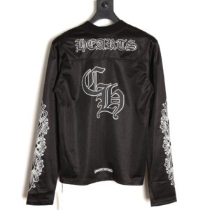 Chrome Hearts 25FW Sanskrit mesh double-layer ice hockey suit long sleeve T-shirt
