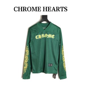 Chrome Hearts 25FW Sanskrit mesh double-layer ice hockey suit long sleeve T-shirt