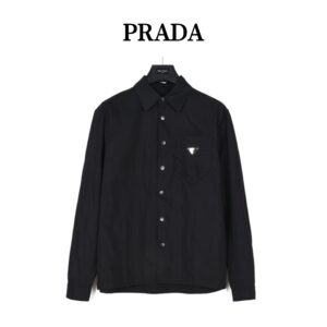 PRADA Prada RPD Recycled Nylon Long Sleeve Shirt